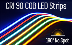 Flexible COB Dotless LED Strip Lights